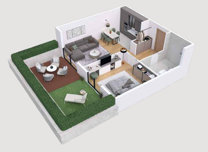 dvosoban stan 1 planet residence roommateor