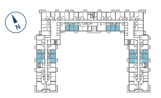 pozicija trosoban stana 2 planet residence 1-13. sprat roommateor