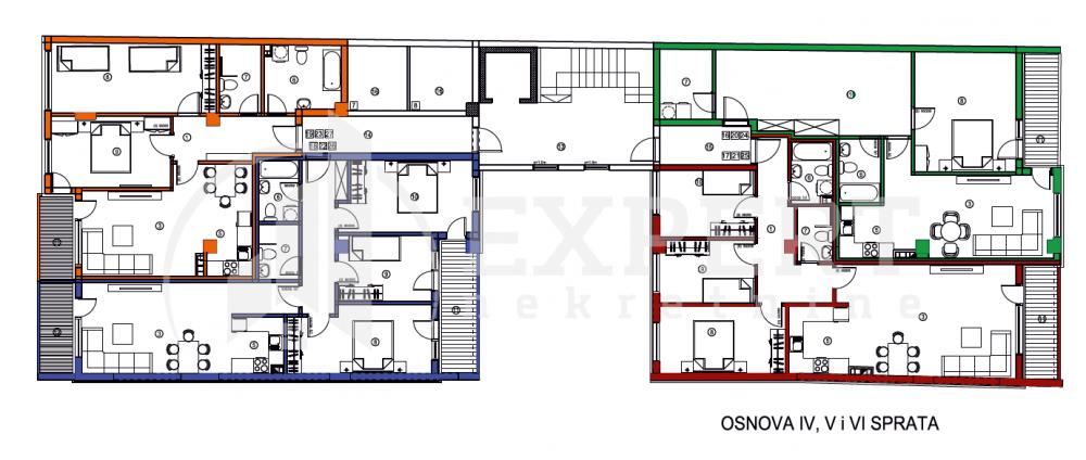 Slika 2 - Bulevar dr Zorana, Četvorosoban stan na prodaju, 90m2, 202.800€