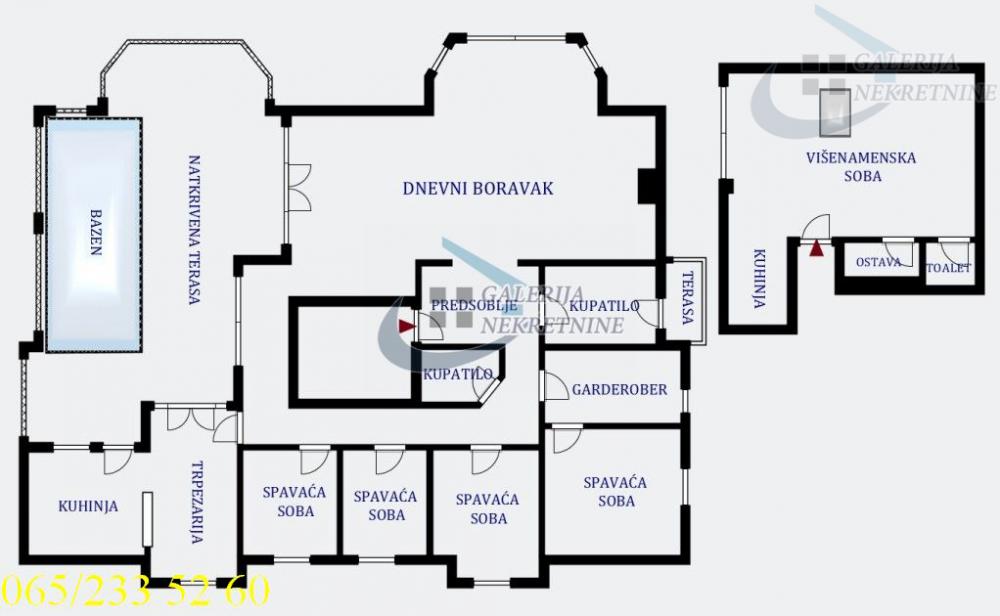 Slika 10 - Mite Cenića , Petosoban stan na prodaju, 375m2, 980.000€