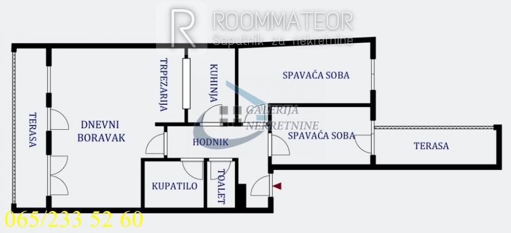 Slika 7 - Dubljanska, Dvoiposoban stan na prodaju, 74m2, 223.000€