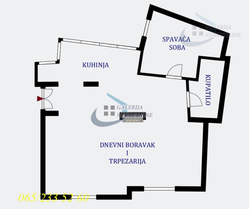 Slika 4 - Njegoševa, Dvosoban stan na prodaju, 72m2, 400.000€