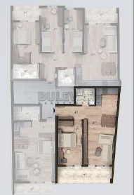 Slika 2 - Vojvode Mišića, Dvosoban stan na prodaju, 57m2, 144.750€