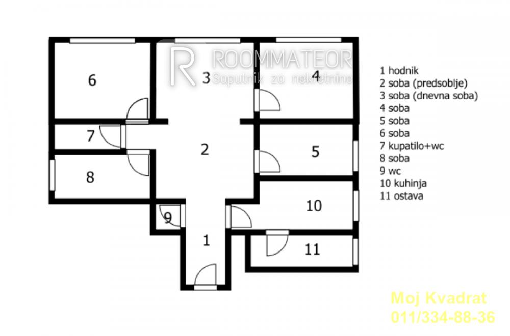 Slika 6 - Petosoban stan na prodaju, 116m2, 438.000€