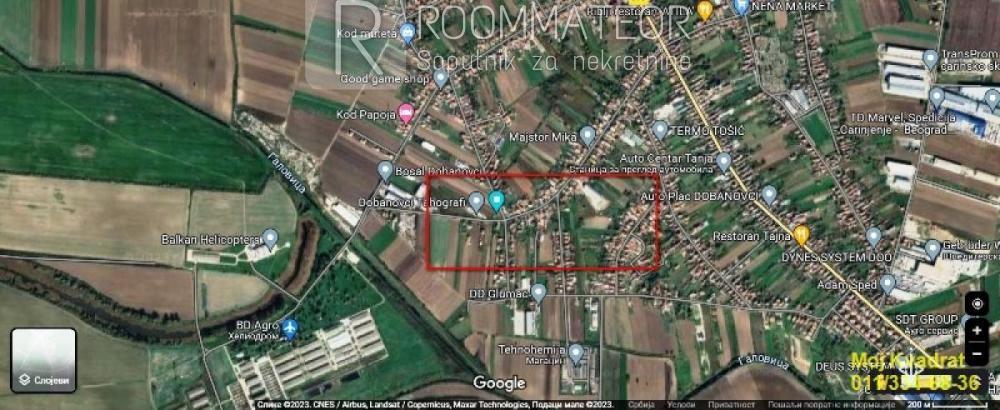 Glavna slika - Plac na prodaju, Surčin, Dobanovci, 255.000€