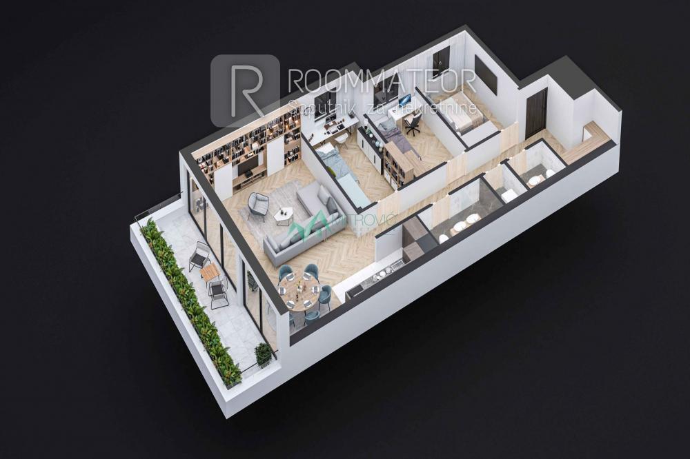 Slika 1 - Četvorosoban stan na prodaju, 103m2, 320.920€