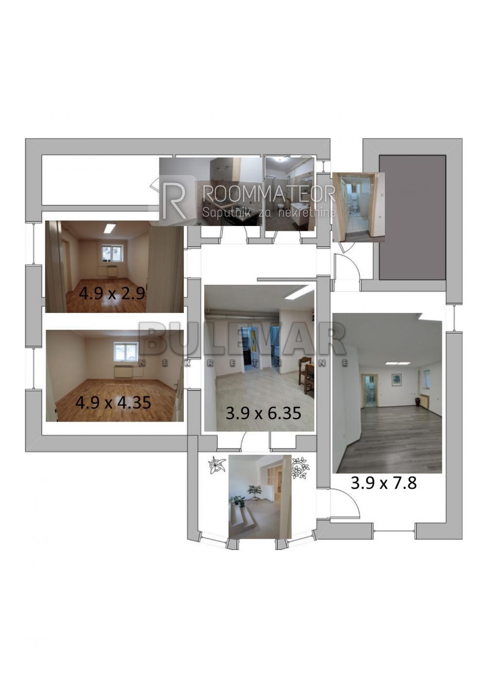 Slika 9 - Svetozara Markovića,  Lokal za izdavanje, 122m2, 800€