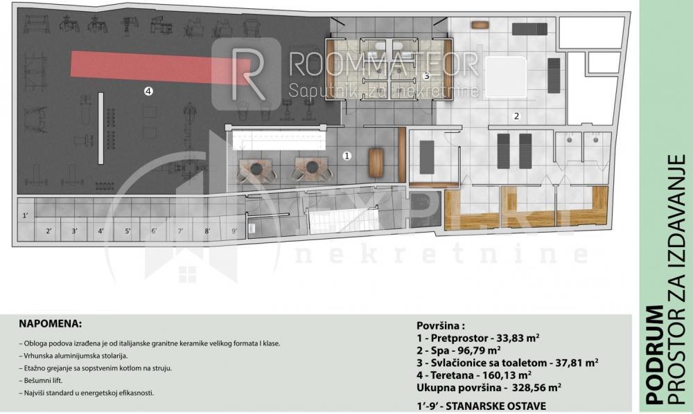 Slika 2 - Vojvode Tankosića,  Lokal za izdavanje, 550m2, 5.600€