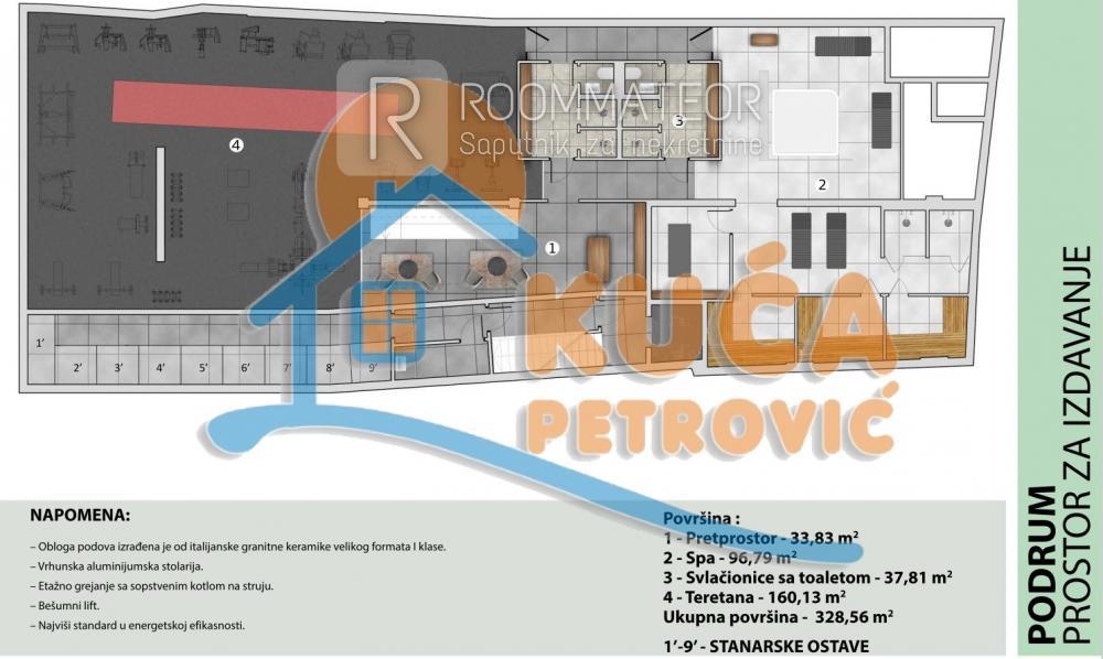 Slika 2 - Vojvode Tankosića,  Lokal za izdavanje, 550m2, 5.600€
