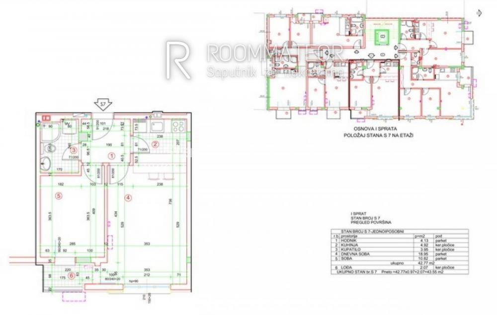 Glavna slika -Dvosoban stan na prodaju, 44m2, 131.500€