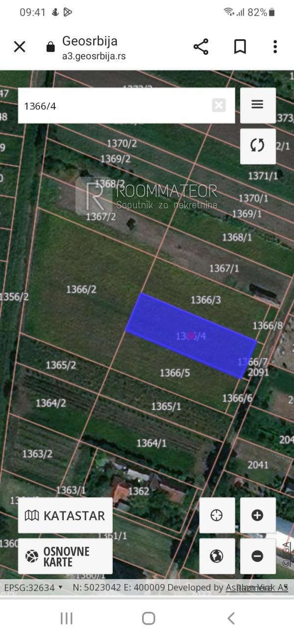 Slika 2 - Vojvođanska ulica Plac na prodaju, Kisač, 28.000€