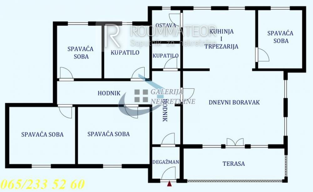 Slika 6 - Milića od Mačve, Petosoban stan na prodaju, 190m2, 310.000€