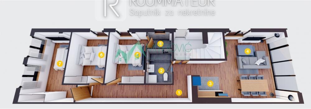 Glavna slika -Četvorosoban stan na prodaju, 77m2, 206.295€