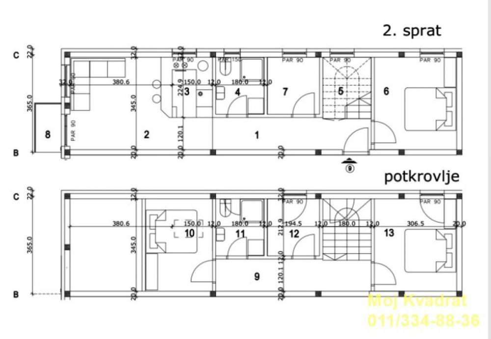 Slika 10 - Četvorosoban stan na prodaju, 92m2, 249.000€