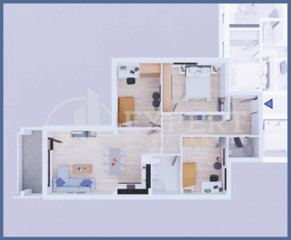 Slika 2 - Svetosavska, Troiposoban stan na prodaju, 89m2, 205.000€