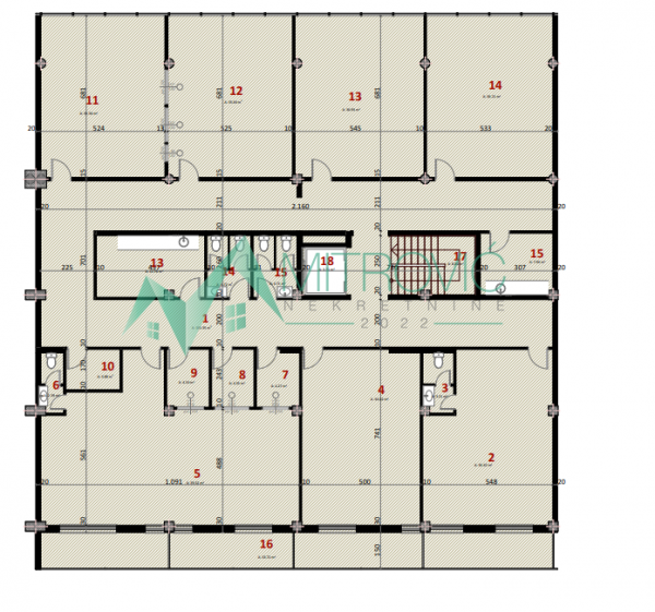 Slika 10 -  Lokal za izdavanje, 454m2, 5.675€
