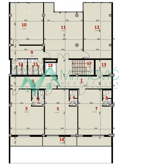Slika 10 -  Lokal za izdavanje, 1780m2, 22.250€