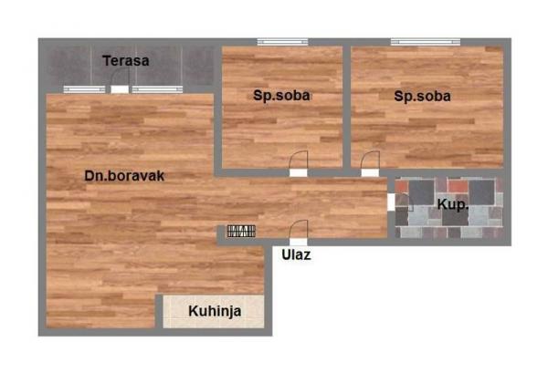 Slika 11 - Trosoban stan na prodaju,  62m2, 197.180€