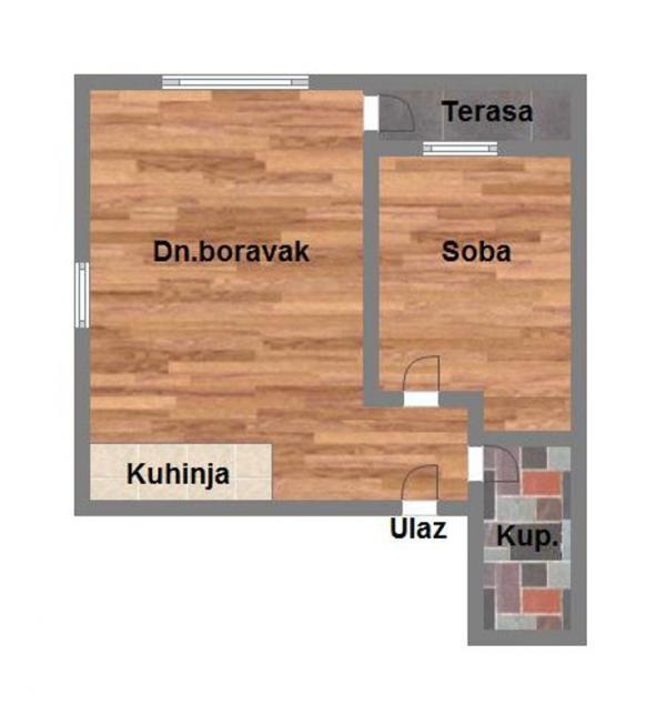 Slika 0 - Jednoiposoban stan na prodaju, 34m2, 61.560€