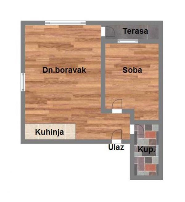 Glavna slika -Jednoiposoban stan na prodaju, 34m2, 61.560€