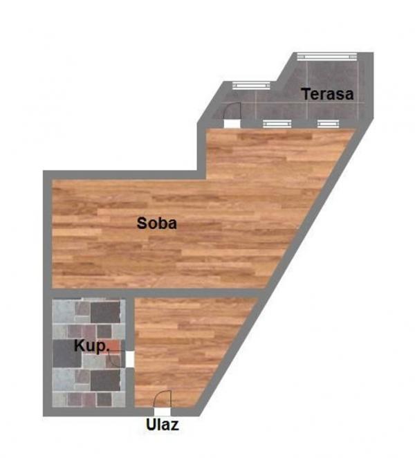 Slika 4 - Jednosoban stan na prodaju, 35m2, 119.000€