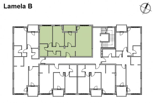 Glavna slika -Četvorosoban stan na prodaju, 80.82m2