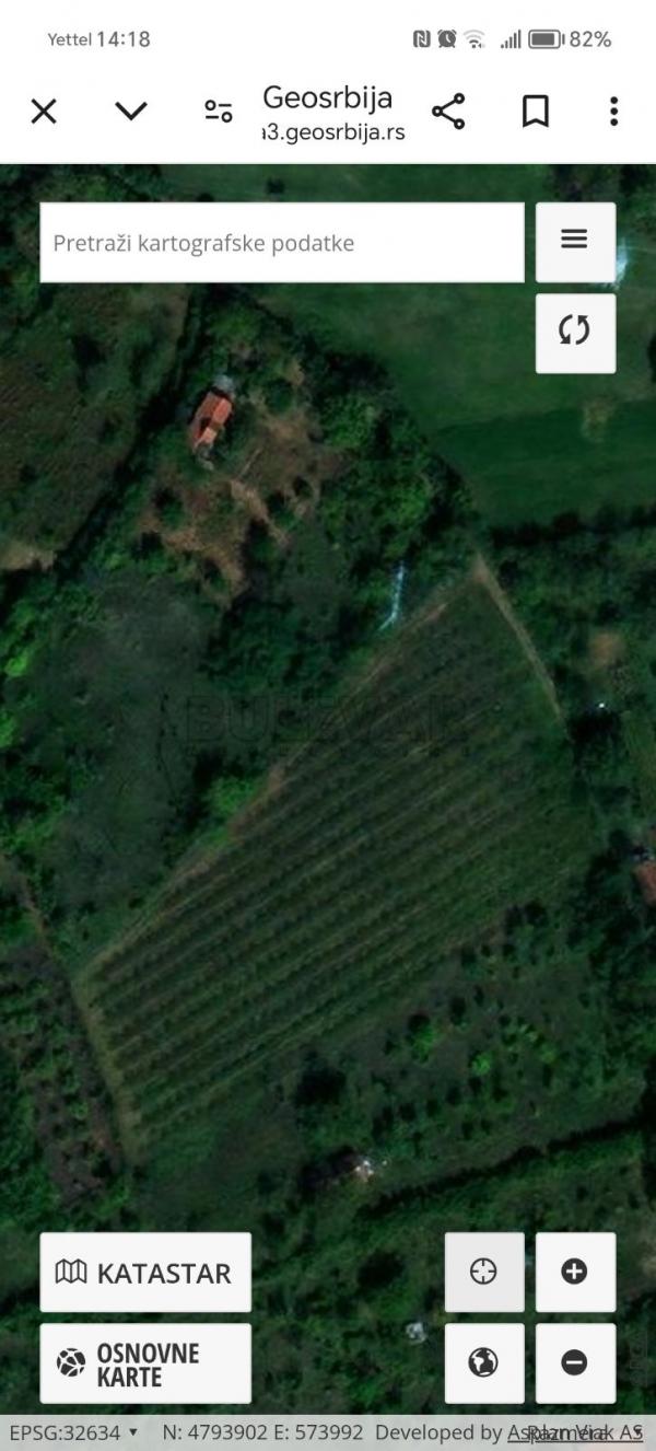 Slika 1 - Gabrovački put Građevinsko zemljište na prodaju, Niš, 36.000€