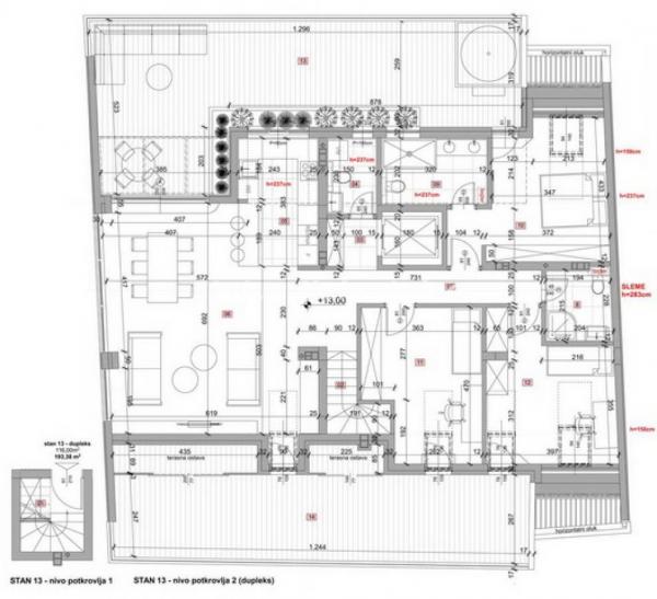 Slika 2 - Četvorosoban stan na prodaju, 122m2, 257.500€