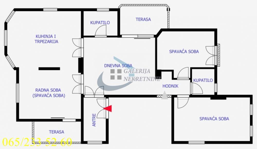 Slika 6 - Jove Ilića, Četvorosoban stan na prodaju, 130m2, 779.000€