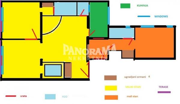 Slika 1 - Francuska, Četvorosoban stan na prodaju, 104m2, 456.000€