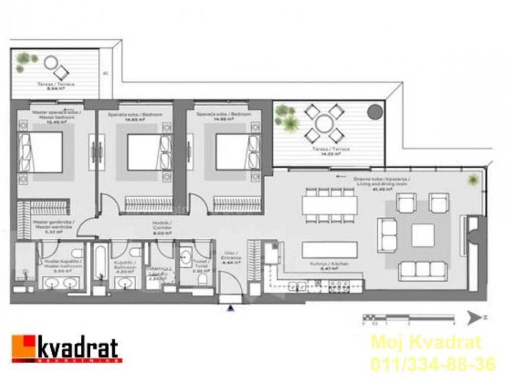 Slika 4 - Četvorosoban stan na prodaju, 148m2, 926.888€