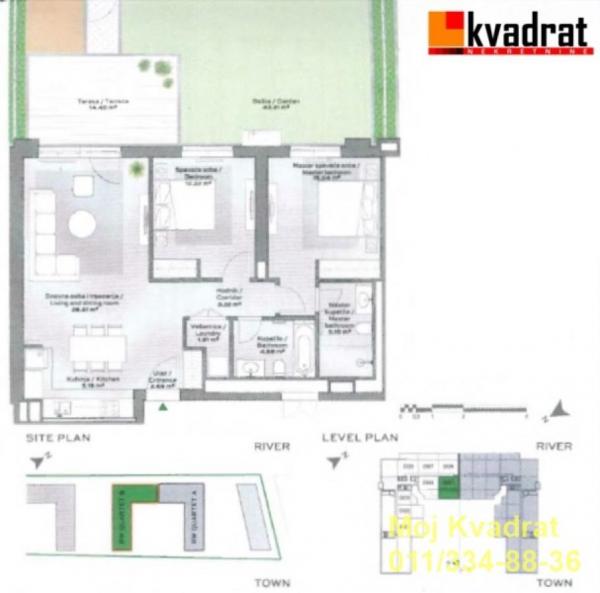Slika 3 - Trosoban stan na prodaju, 93m2, 398.888€