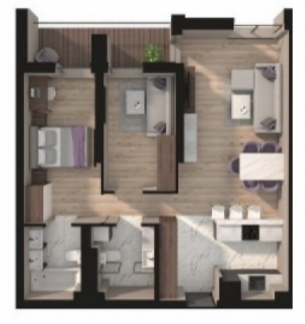 Glavna slika -Trosoban stan na prodaju, 69m2, 242.669€