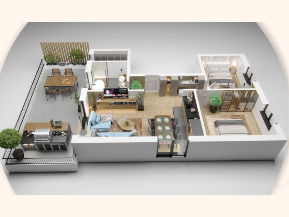 Slika 11 - Trosoban stan na prodaju, 58m2, 128.380€