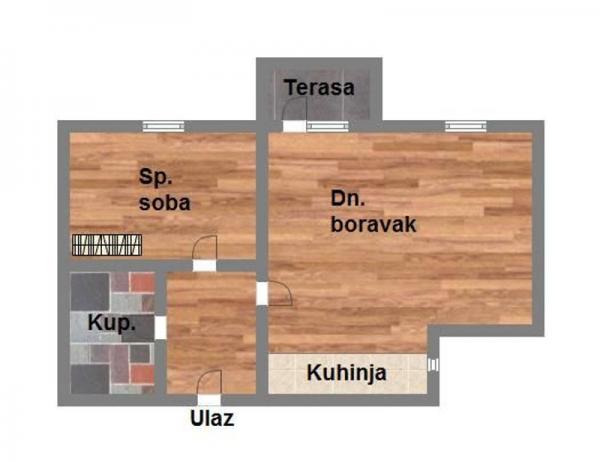Slika 6 - Dvosoban stan na prodaju, 49m2, 133.800€