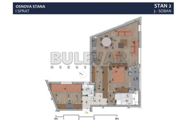 Slika 3 - Prvomajska, Trosoban stan na prodaju, 73m2, 190.100€