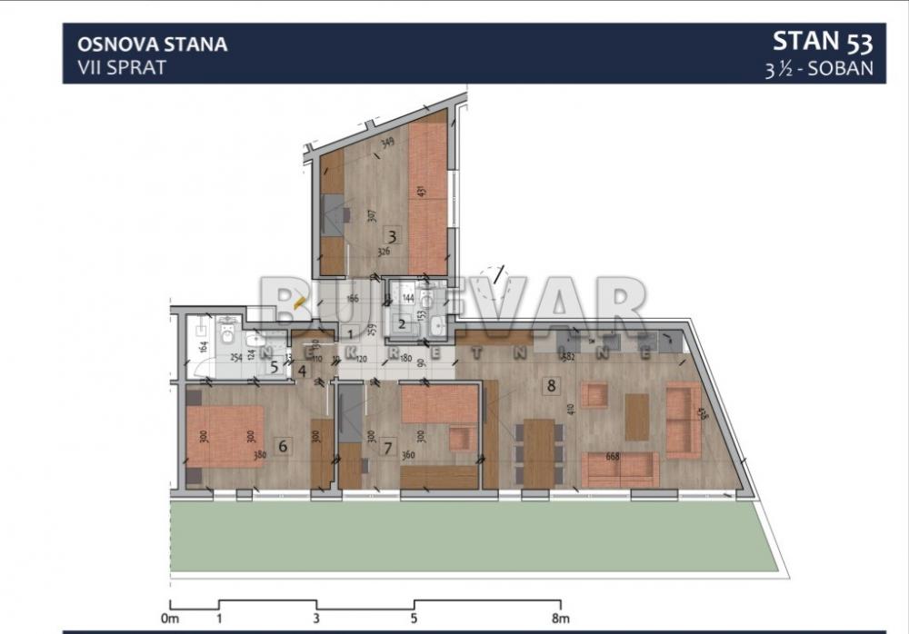 Slika 3 - Prvomajska, Troiposoban stan na prodaju, 68m2, 176.840€