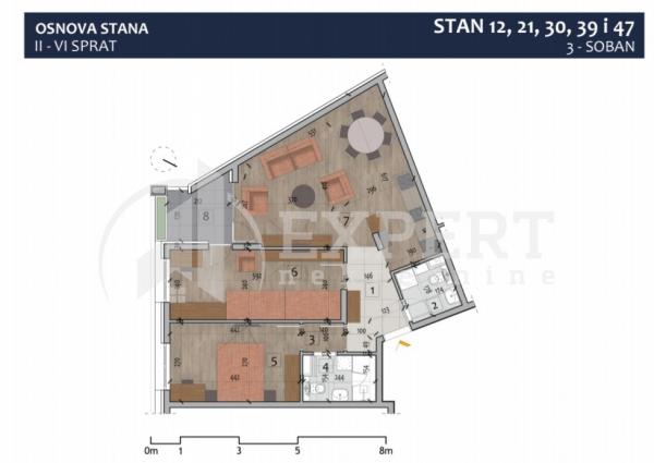 Slika 3 - Prvomajska, Trosoban stan na prodaju, 70m2, 180.750€