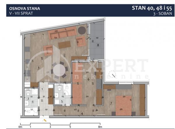 Slika 3 - Prvomajska, Trosoban stan na prodaju, 78m2, 201.110€
