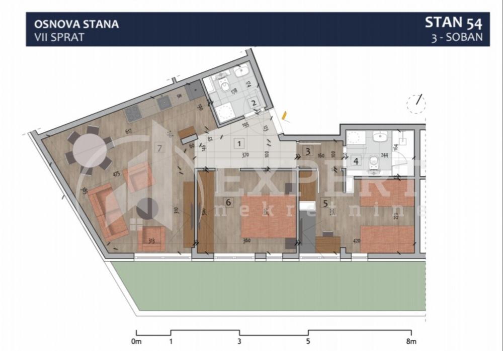 Slika 3 - Prvomajska, Trosoban stan na prodaju, 60m2, 156.150€