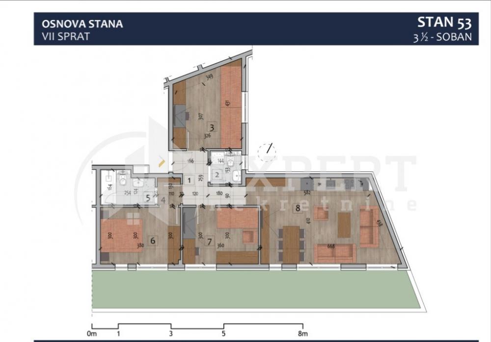 Slika 3 - Prvomajska, Troiposoban stan na prodaju, 68m2, 177.320€
