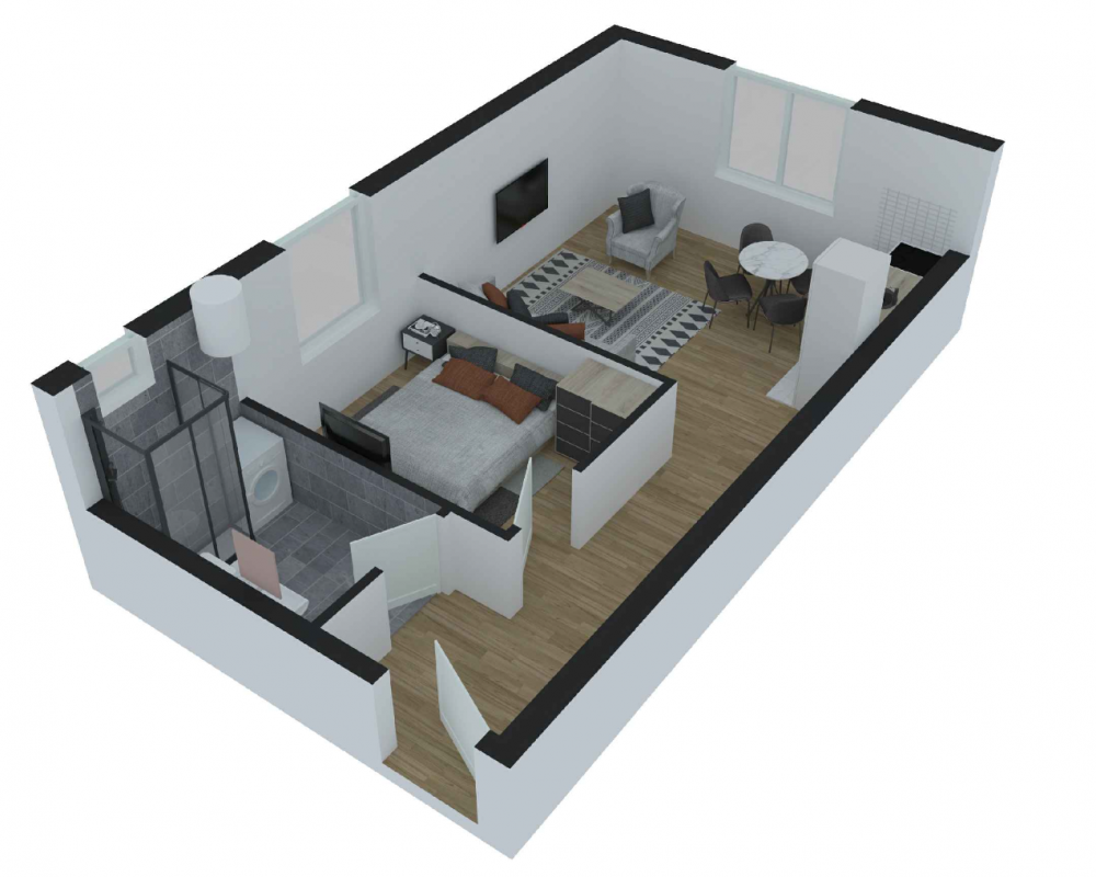 Glavna slika -Jednoiposoban stan na prodaju, 35.32m2