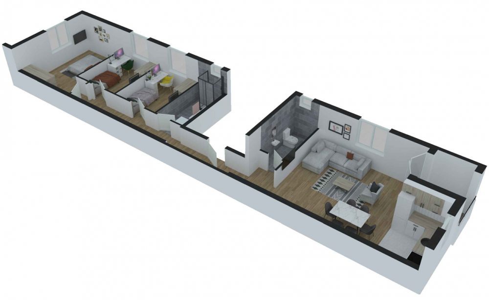 Glavna slika -Troiposoban stan na prodaju, 84.12m2