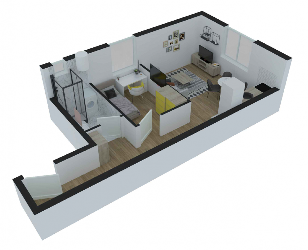 Glavna slika -Klisa, Jednoiposoban stan na prodaju, 33.24m2