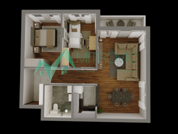 Glavna slika -Dvoiposoban stan na prodaju, 62m2, 134.100€