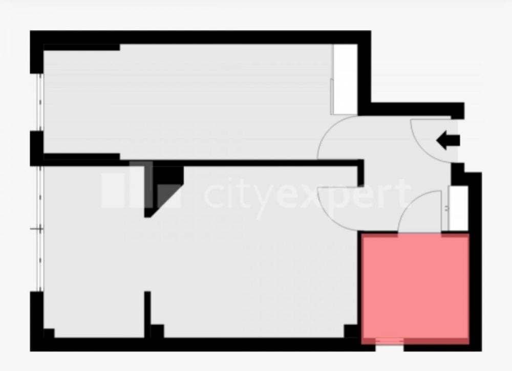 Slika 1 - Skerlićeva, Jednoiposoban stan na prodaju, 38m2, 154.500€