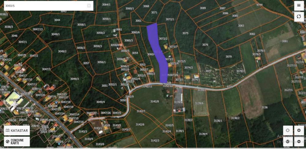 Slika 3 - Timocki put Plac na prodaju, Ripanj, 110.000€