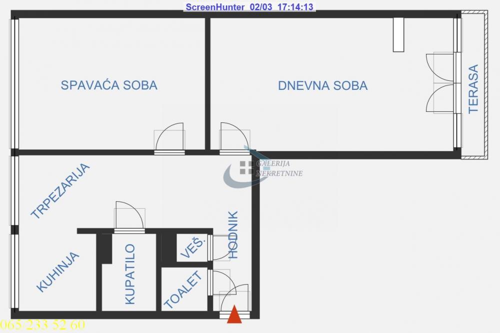 Slika 9 - Nehruova, Dvosoban stan na prodaju, 70m2, 245.000€