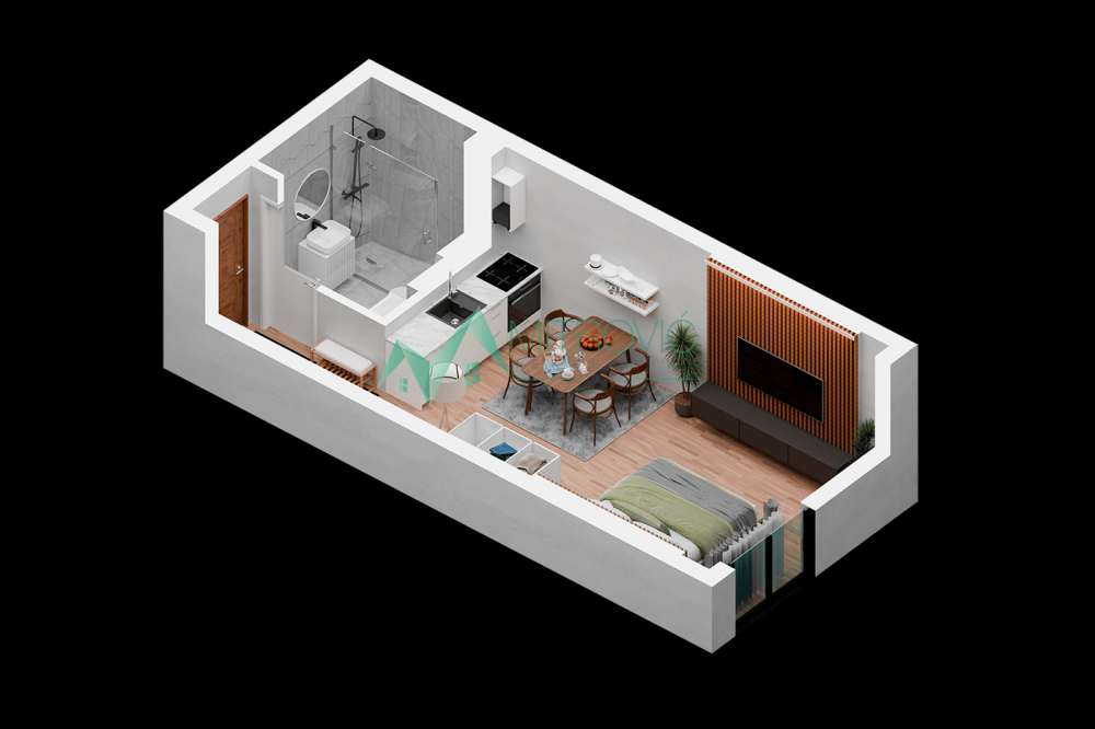 Glavna slika - Stan na prodaju, 27m2, 96.490€