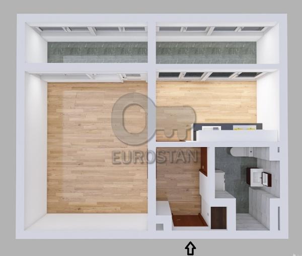 Slika 1 - Dr Ivana Ribara, Jednosoban stan na prodaju, 41m2, 150.000€